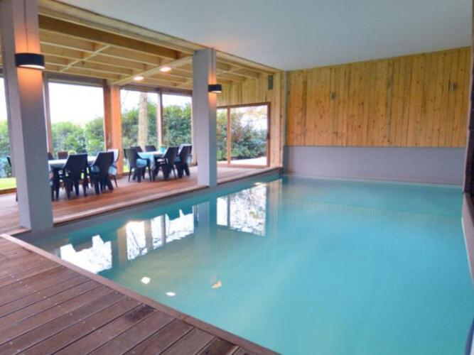 Charming Farmhouse In Waimes With Pool 외부 사진